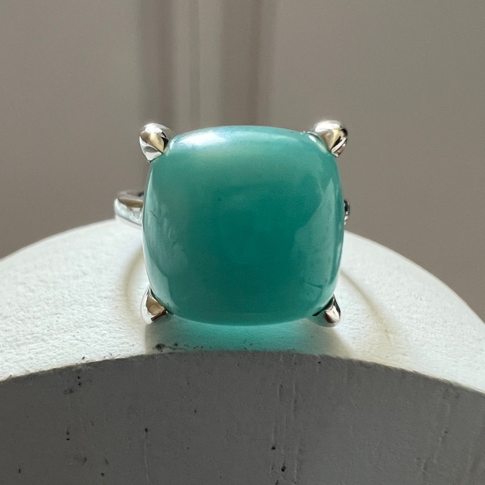 Amazonite sugar stack ring - Picture 5 of 8